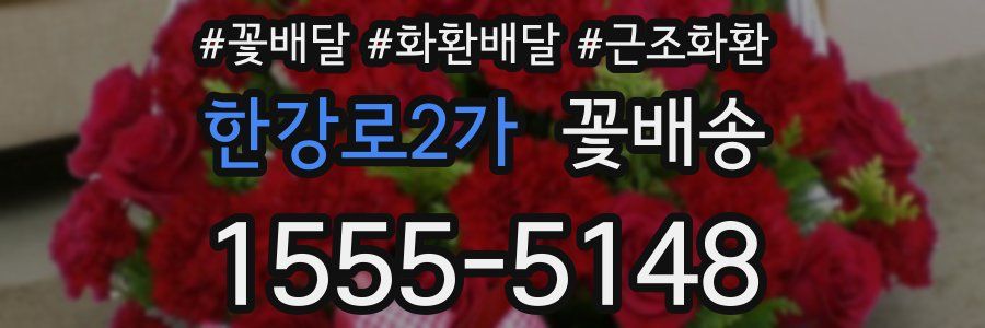 한강로2가 꽃배송