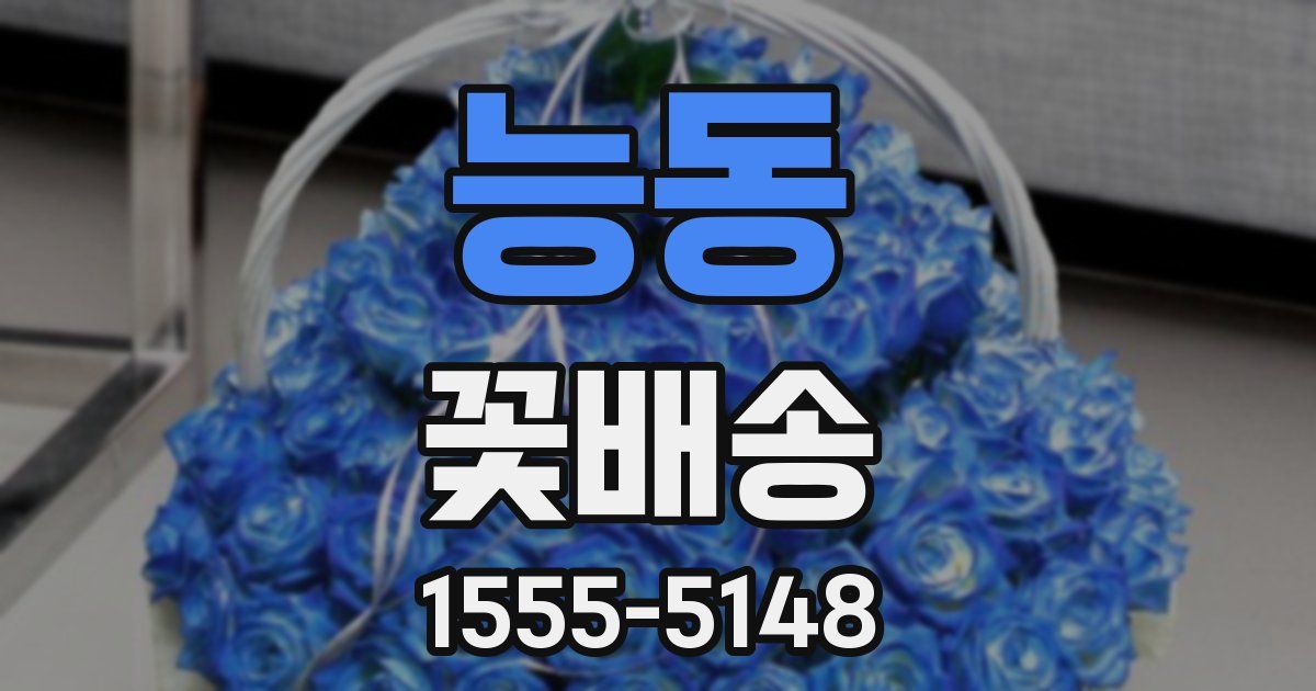 능동 꽃배송
