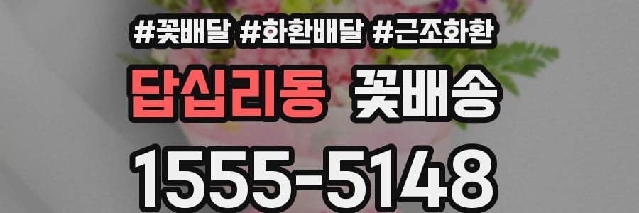 답십리동 꽃배송