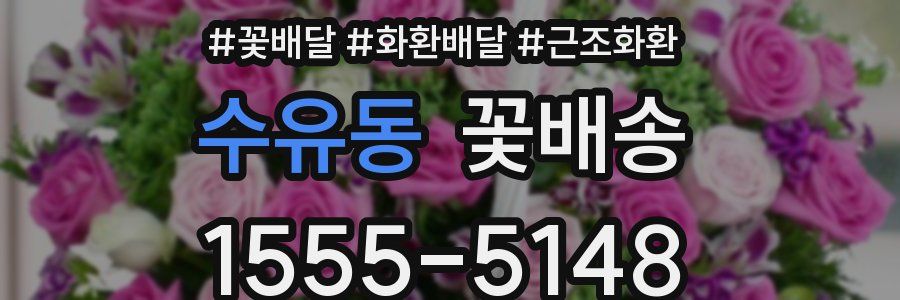 수유동 꽃배송