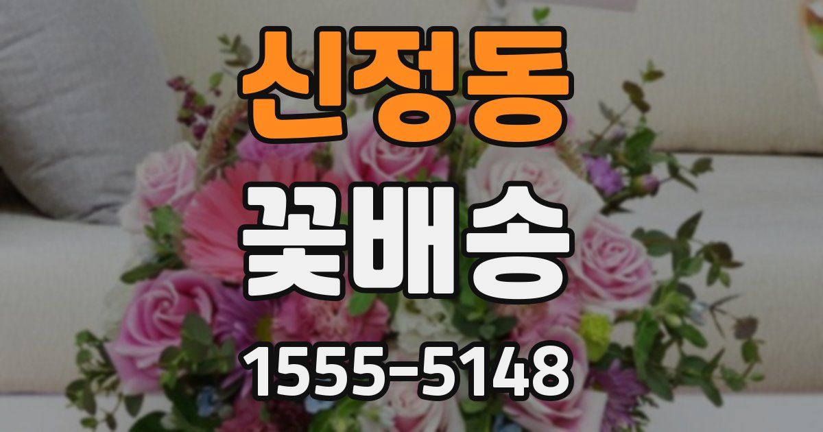 신정동 꽃배송