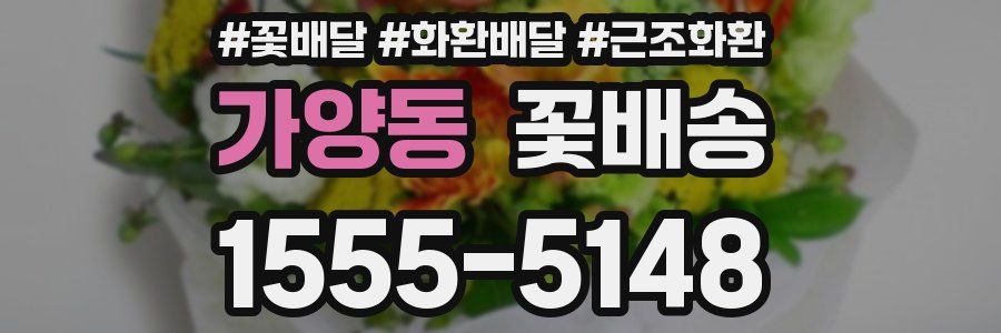 가양동 꽃배송