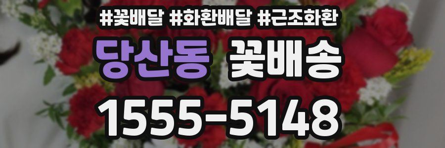 당산동 꽃배송