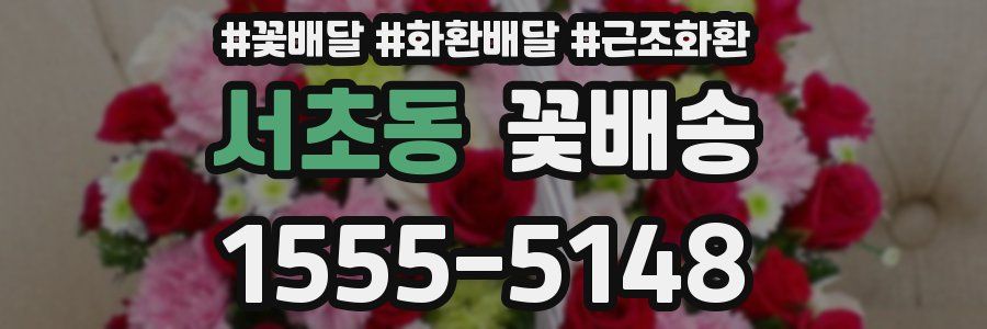 서초동 꽃배송