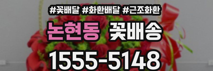논현동 꽃배송
