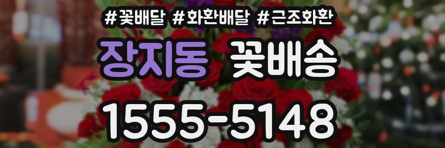 장지동 꽃배송