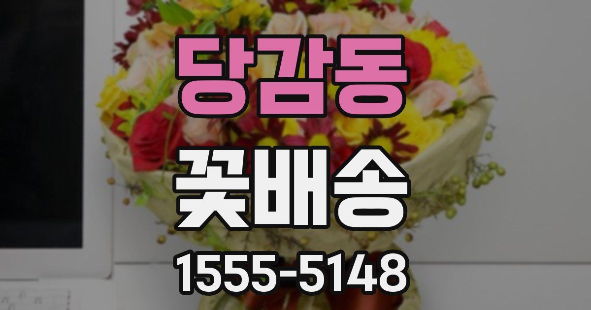 당감동 꽃배송