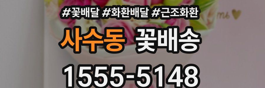 사수동 꽃배송