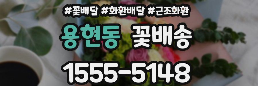 용현동 꽃배송