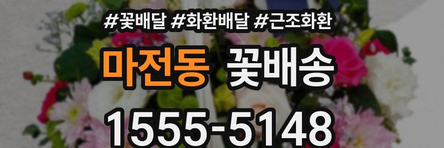 마전동 꽃배송