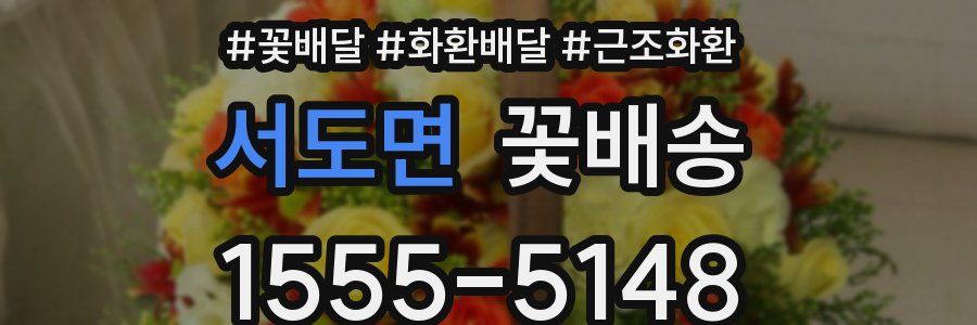 서도면 꽃배송