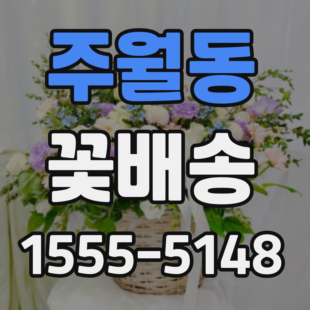 주월동 꽃배송