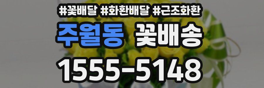 주월동 꽃배송