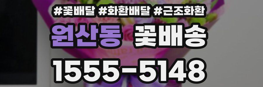 원산동 꽃배송