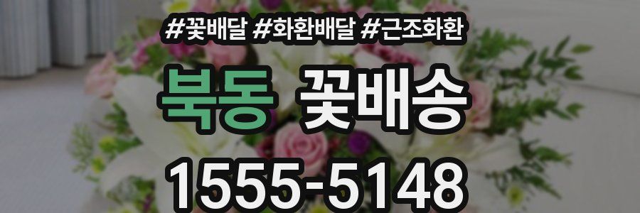 북동 꽃배송