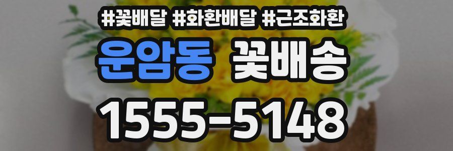 운암동 꽃배송
