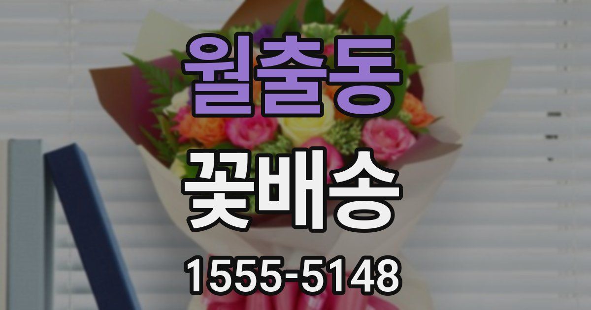 월출동 꽃배송