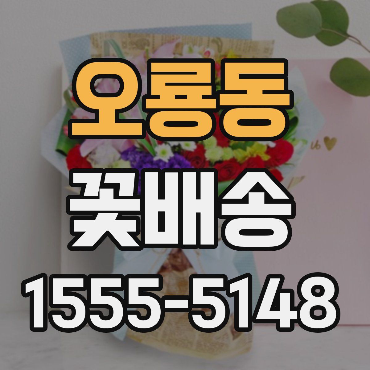 오룡동 꽃배송