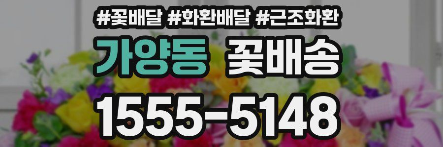 가양동 꽃배송