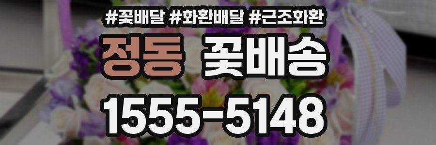 정동 꽃배송