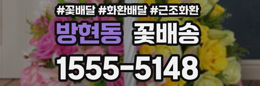 방현동 꽃배송