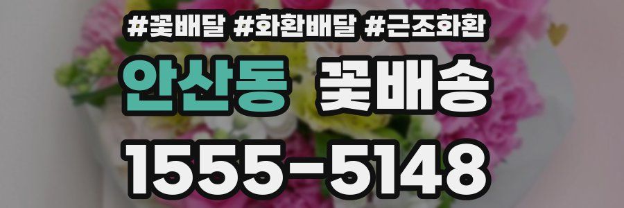 안산동 꽃배송