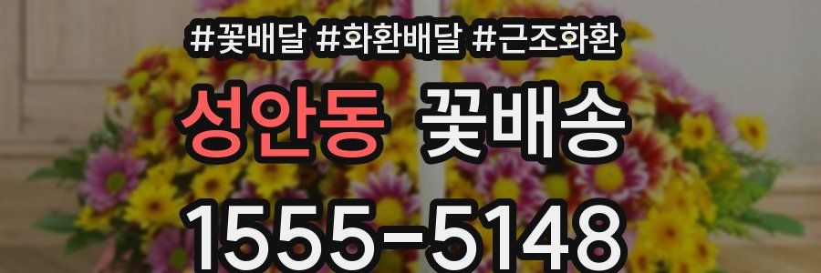 성안동 꽃배송
