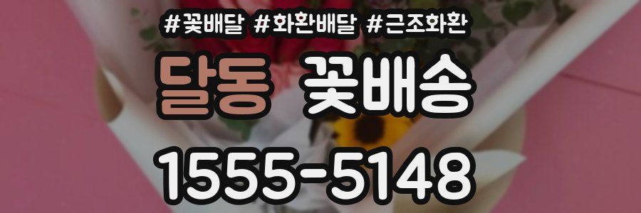 달동 꽃배송