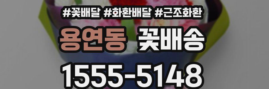 용연동 꽃배송