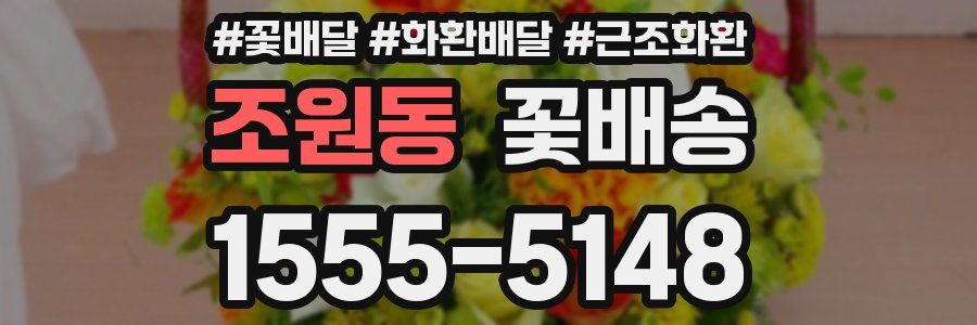 조원동 꽃배송