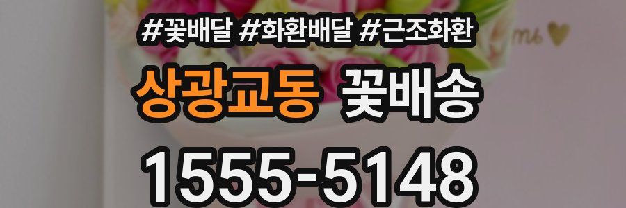 상광교동 꽃배송