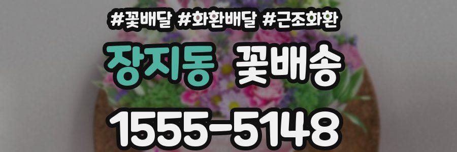 장지동 꽃배송