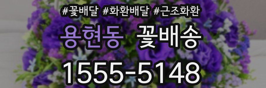 용현동 꽃배송