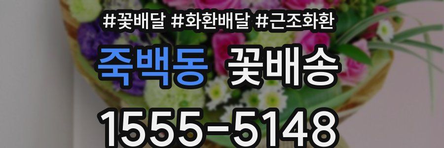 죽백동 꽃배송