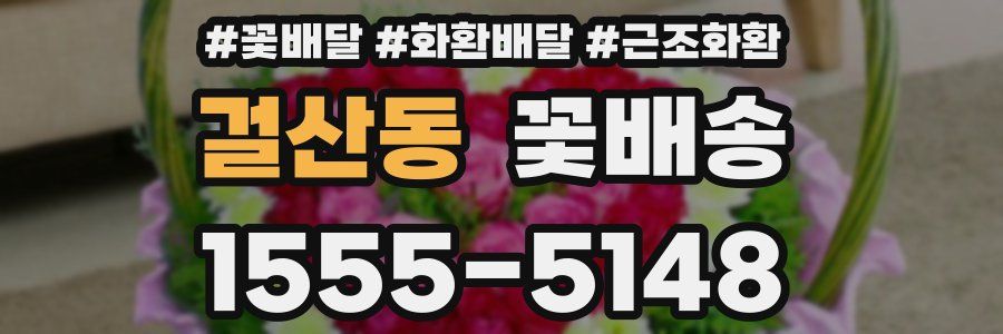 걸산동 꽃배송