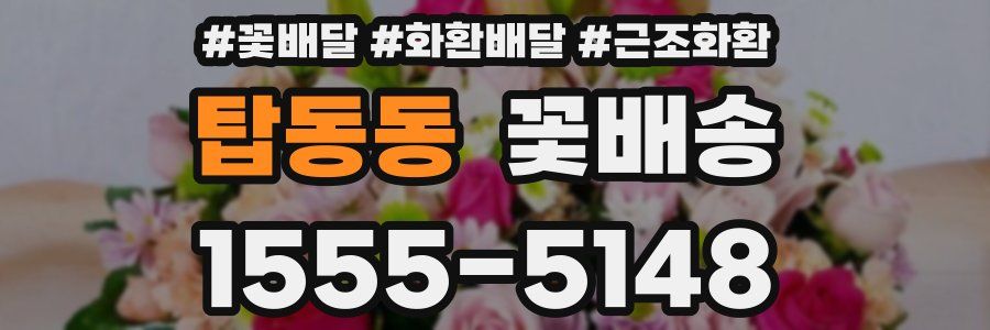 탑동동 꽃배송