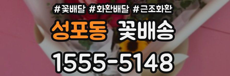 성포동 꽃배송