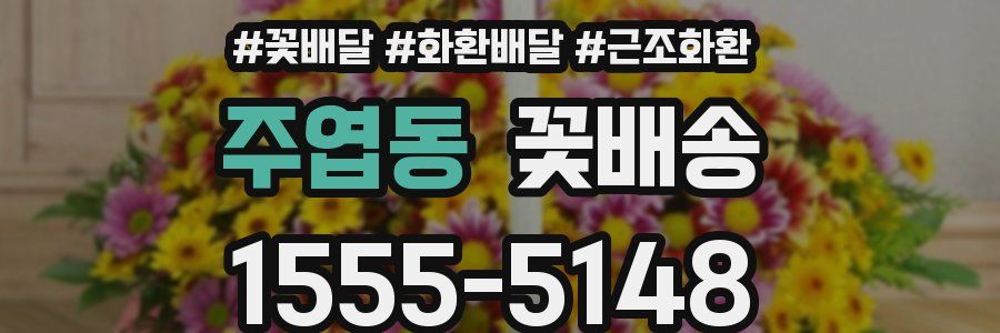 주엽동 꽃배송