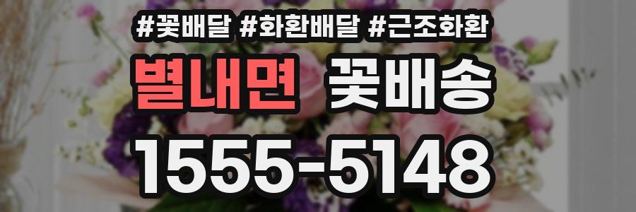 별내면 꽃배송