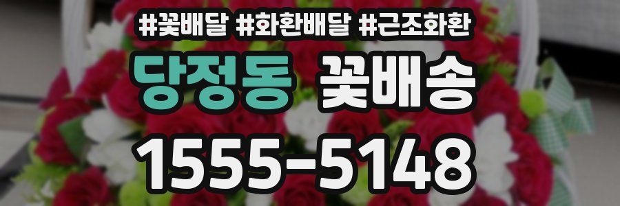 당정동 꽃배송