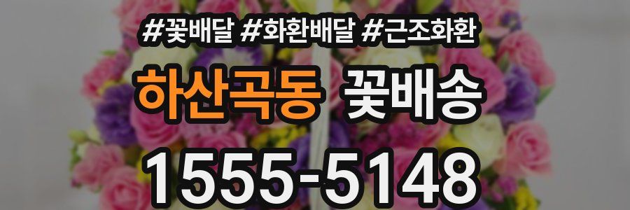 하산곡동 꽃배송