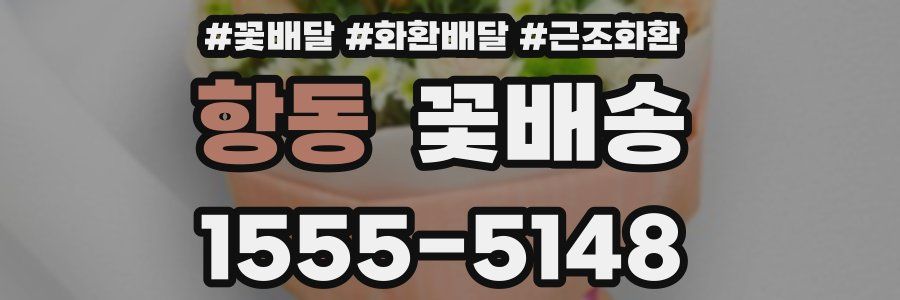항동 꽃배송