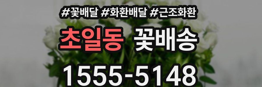 초일동 꽃배송