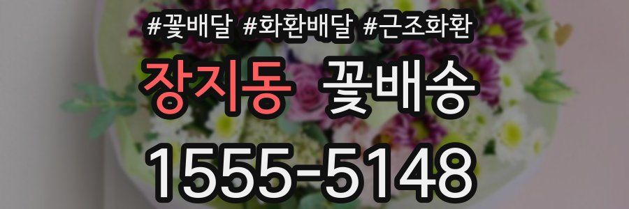 장지동 꽃배송