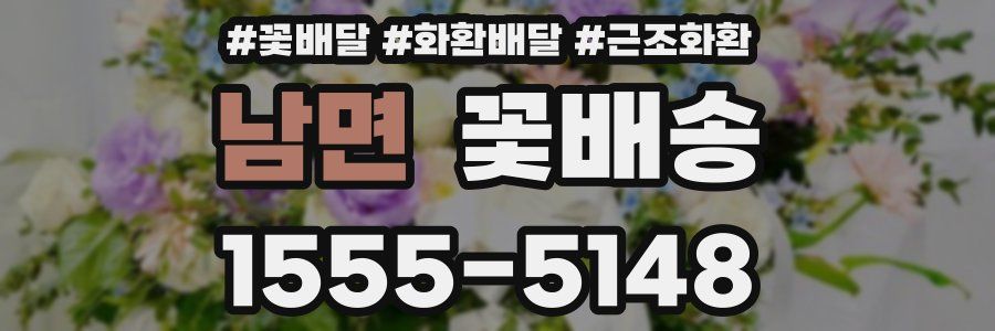 남면 꽃배송