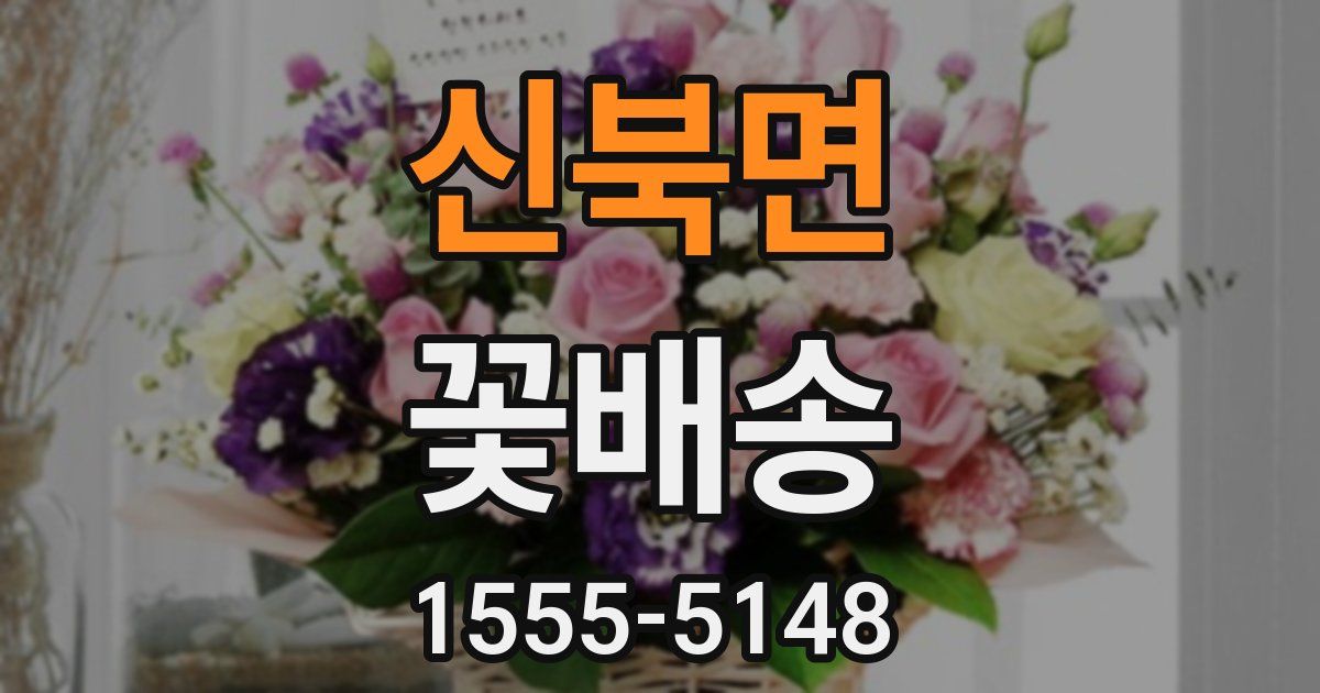신북면 꽃배송