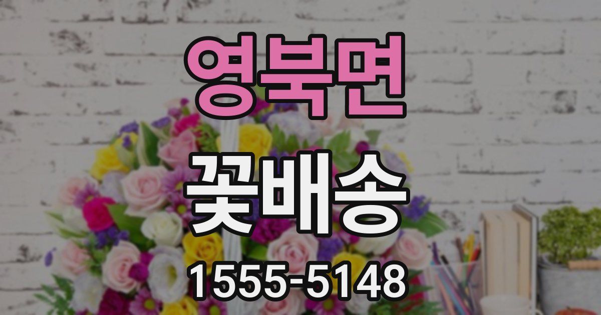 영북면 꽃배송