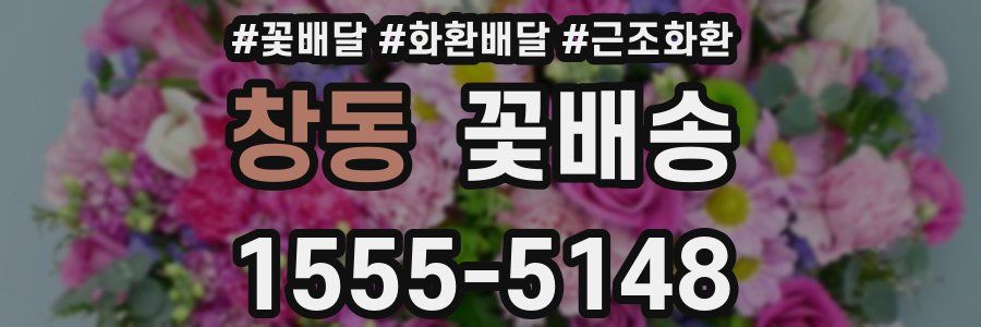 창동 꽃배송