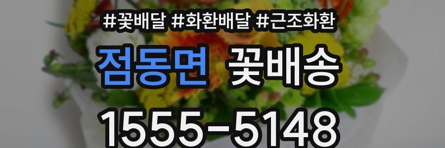 점동면 꽃배송