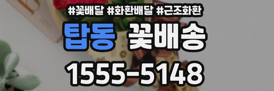 탑동 꽃배송